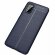 Чехол-накладка Litchi Grain для Samsung Galaxy A41 (темно-синий)