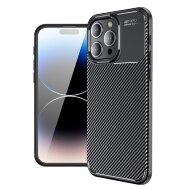 Чехол Carbon Texture Shockproof для iPhone 15 Pro Max (черный) Чехол Carbon Texture Shockproof для iPhone 15 Pro Max (черный)