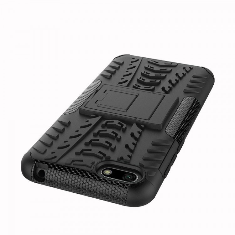 Чехол Hybrid Armor для Huawei Y5 Prime (2018) / Y5 lite (2018) / Huawei Honor 7A (DUA-L22) Российская версия (черный)