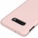 Силиконовый чехол Mobile Shell для Samsung Galaxy S10 (розовый)