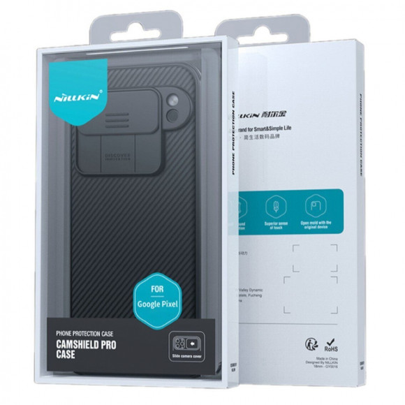 Чехол NILLKIN CamShield для Google Pixel 9 Pro (черный) Чехол NILLKIN CamShield для Google Pixel 9 Pro (черный)