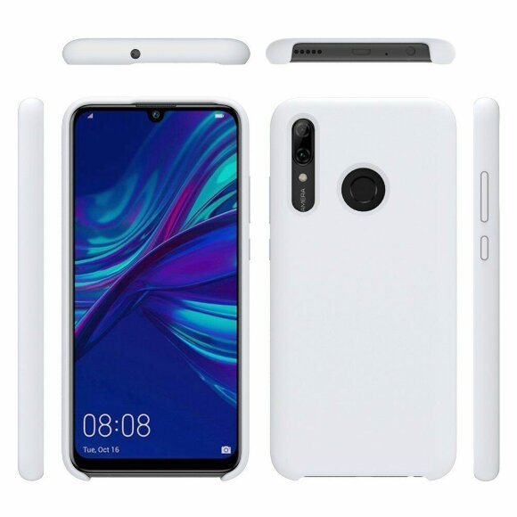 Силиконовый чехол Mobile Shell для Huawei P Smart+ (Plus) 2019 / Enjoy 9s / Honor 10i (белый)