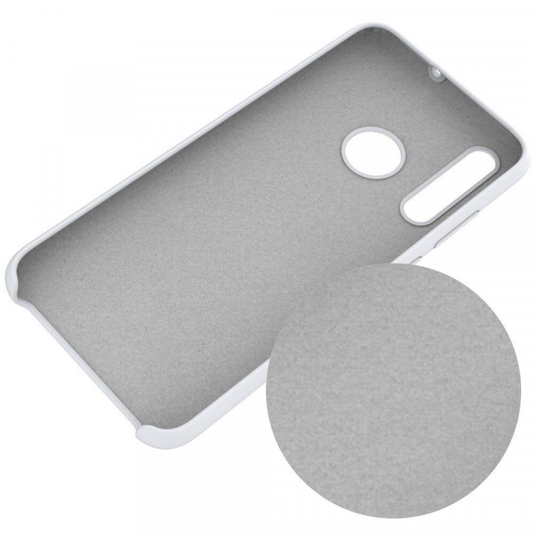 Силиконовый чехол Mobile Shell для Huawei P Smart+ (Plus) 2019 / Enjoy 9s / Honor 10i (белый)