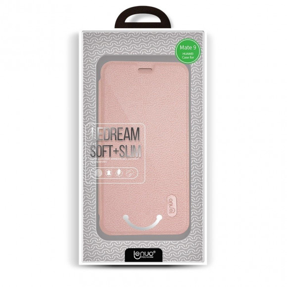 Чехол LENUO для Huawei Mate 9 (розовый)