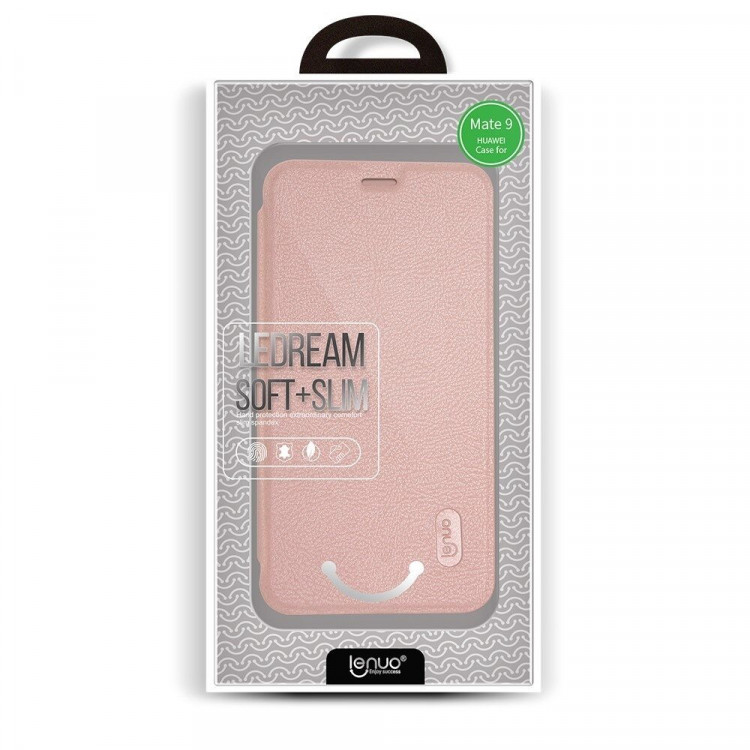 Чехол LENUO для Huawei Mate 9 (розовый)