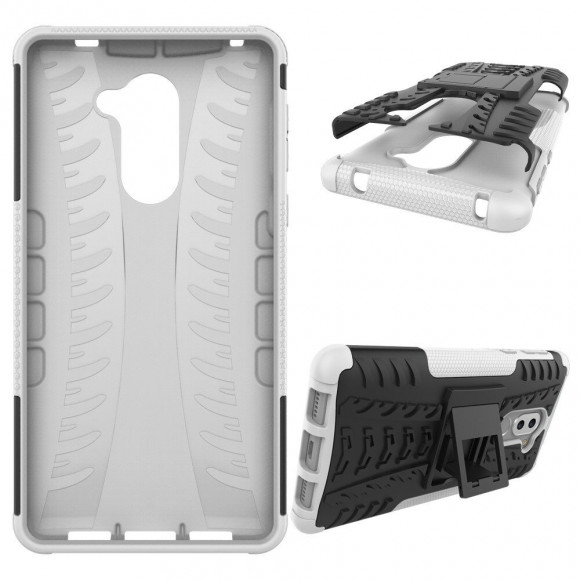 Чехол Hybrid Armor для Huawei Honor 6x 2016 (черный + белый) Чехол Hybrid Armor для Huawei Honor 6x 2016 (черный + белый)
