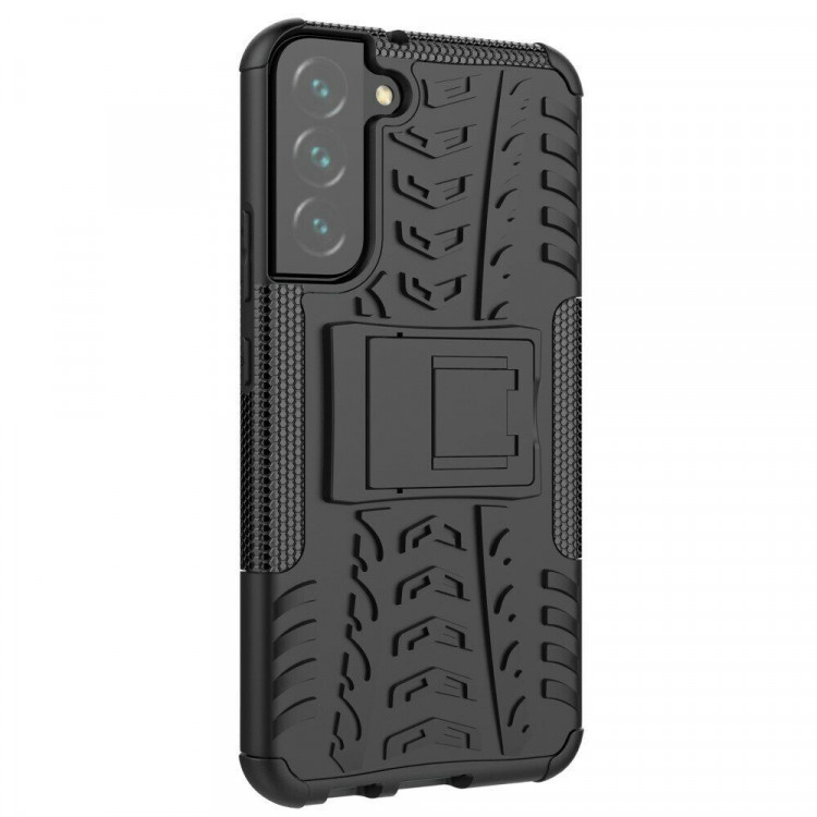 Чехол Hybrid Armor для Samsung Galaxy S22+ (Plus) (черный)