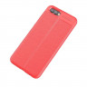 Чехол-накладка Litchi Grain для Huawei Honor V10 / Honor View 10 (красный)