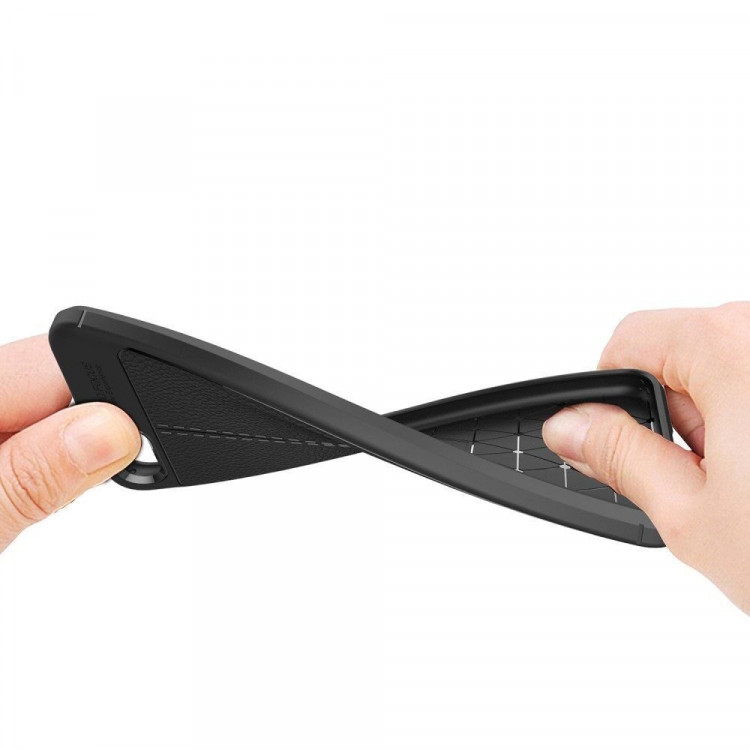 Чехол-накладка Litchi Grain для Huawei Honor V10 / Honor View 10 (красный)