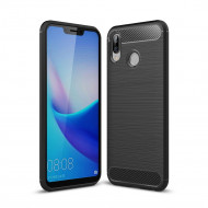 Чехол-накладка Carbon Fibre для Huawei Honor Play (черный) Чехол-накладка Carbon Fibre для Huawei Honor Play (черный)
