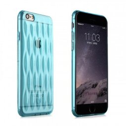 Бампер Baseus Air Bag для iPhone 6 / 6S (голубой)
