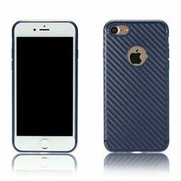 Чехол REMAX Carbon для iPhone 7 / iPhone 8 (синий)