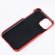 Кожаная накладка-чехол для iPhone 11 Pro (красный)