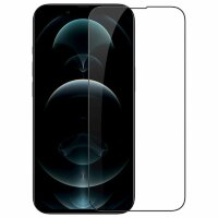 Защитное стекло 3D для iPhone 13 Pro Max / iPhone 14 Plus (черный)