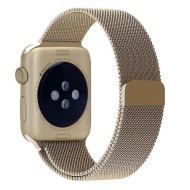 Миланский сетчатый браслет Luxury для Apple Watch 40 и 38мм (золото) Миланский сетчатый браслет Luxury для Apple Watch 40 и 38мм (золото)