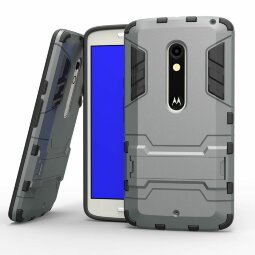 Чехол Duty Armor для Motorola Moto X Play (серый)