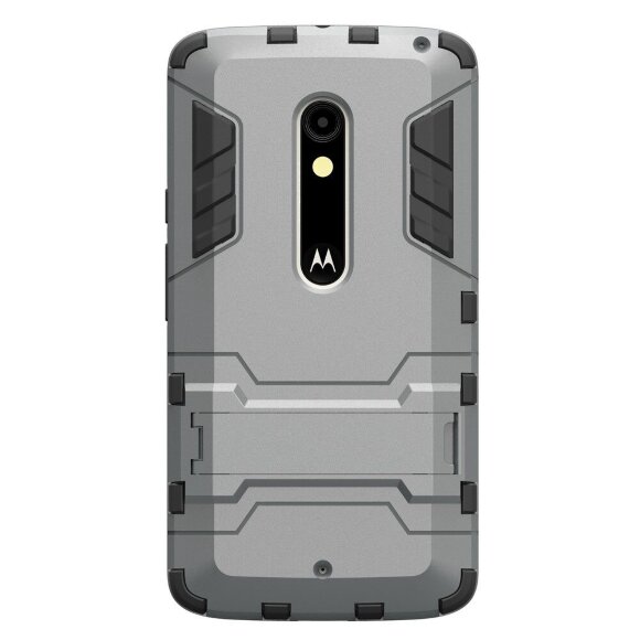 Чехол Duty Armor для Motorola Moto X Play (серый)
