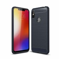 Чехол-накладка Carbon Fibre для Motorola One Power (P30 Note) (темно-синий) Чехол-накладка Carbon Fibre для Motorola One Power (P30 Note) (темно-синий)