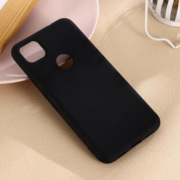 Силиконовый чехол Mobile Shell для Google Pixel 4a (черный) Силиконовый чехол Mobile Shell для Google Pixel 4a (черный)