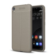 Чехол-накладка Litchi Grain для ASUS ZenFone Live ZB501KL (серый)