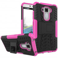 Чехол Hybrid Armor ASUS 3 Laser ZC551KL (черный + розовый) Чехол Hybrid Armor ASUS 3 Laser ZC551KL (черный + розовый)