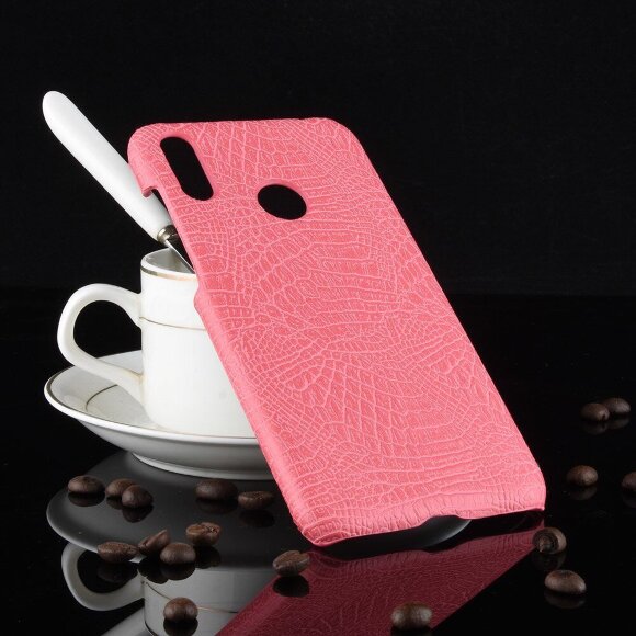 Чехол Crocodile Texture для Asus Zenfone Max (M2) ZB633KL (розовый) Чехол Crocodile Texture для Asus Zenfone Max (M2) ZB633KL (розовый)