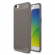 Чехол-накладка Carbon Fibre для Oppo R9s Plus (серый) Чехол-накладка Carbon Fibre для Oppo R9s Plus (серый)