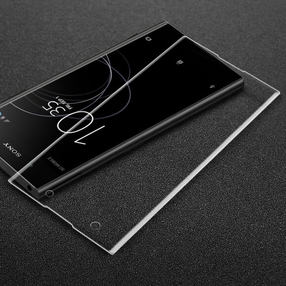 Защитное стекло 3D для Sony Xperia XA1 Plus (прозрачный)