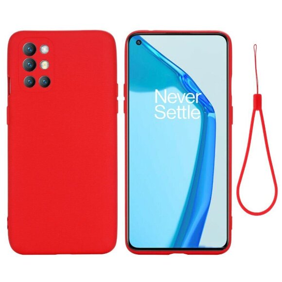Силиконовый чехол Mobile Shell для OnePlus 9R (красный)