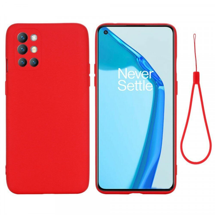 Силиконовый чехол Mobile Shell для OnePlus 9R (красный)