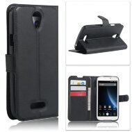 Чехол с визитницей для DOOGEE X6 / X6 Pro (черный) Чехол с визитницей для DOOGEE X6 / X6 Pro (черный)