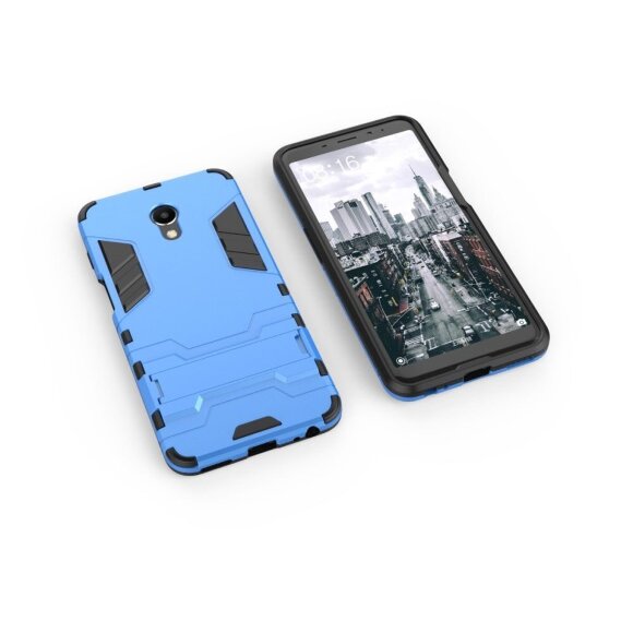 Чехол Duty Armor для Meizu M6s (голубой) Чехол Duty Armor для Meizu M6s (голубой)
