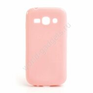 Мягкий пластиковый чехол для Samsung Galaxy Ace 3 / S7272 / S7275 (розовый)