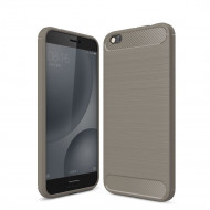 Чехол-накладка Carbon Fibre для Xiaomi Mi5C (серый)