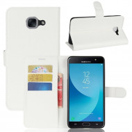 Чехол с визитницей для Samsung Galaxy J7 Max (белый)