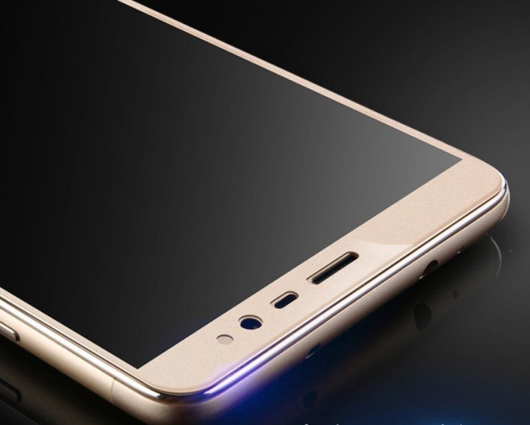 Защитное стекло 3D для Xiaomi Redmi Note 3 Pro Special Edition (золотой)