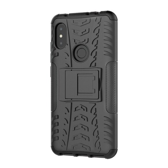 Чехол Hybrid Armor для Xiaomi Redmi Note 6 Pro (черный)