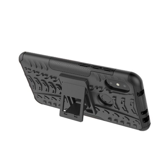 Чехол Hybrid Armor для Xiaomi Redmi Note 6 Pro (черный)