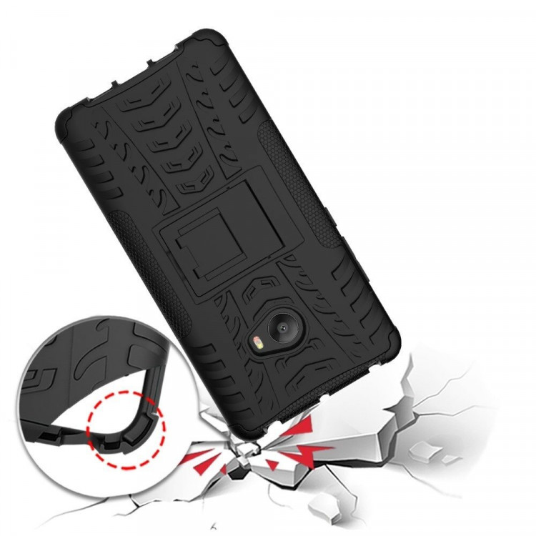 Чехол Hybrid Armor для Xiaomi Mi Note 2 (черный)