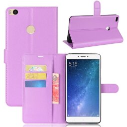 Чехол с визитницей для Xiaomi Mi Max 2 (фиолетовый)