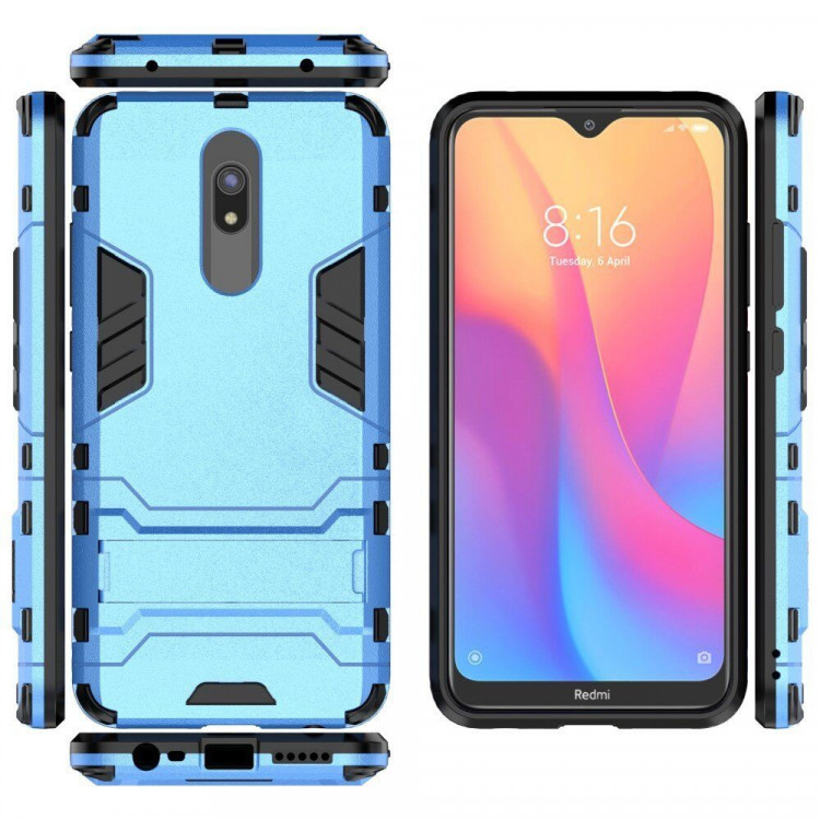 Чехол Duty Armor для Xiaomi Redmi 8 / Redmi 8A (голубой)