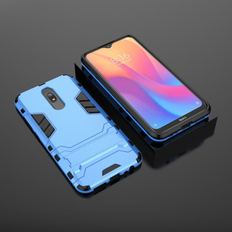 Чехол Duty Armor для Xiaomi Redmi 8 / Redmi 8A (голубой)