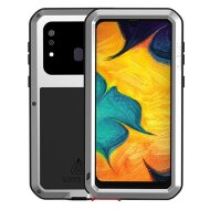 Гибридный чехол LOVE MEI для Samsung Galaxy A30 / Galaxy A20 (серебряный) Гибридный чехол LOVE MEI для Samsung Galaxy A30 / Galaxy A20 (серебряный)