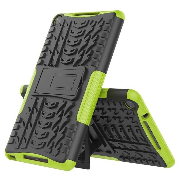 Чехол Hybrid Armor для Huawei MediaPad M5 Lite 8 / Honor Pad 5 8.0 (черный + зеленый) Чехол Hybrid Armor для Huawei MediaPad M5 Lite 8 / Honor Pad 5 8.0 (черный + зеленый)