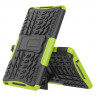 Чехол Hybrid Armor для Huawei MediaPad M5 Lite 8 / Honor Pad 5 8.0 (черный + зеленый)
