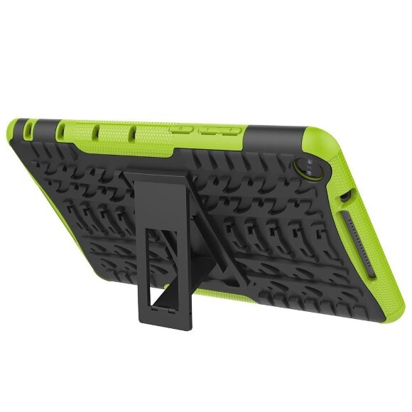 Чехол Hybrid Armor для Huawei MediaPad M5 Lite 8 / Honor Pad 5 8.0 (черный + зеленый) Чехол Hybrid Armor для Huawei MediaPad M5 Lite 8 / Honor Pad 5 8.0 (черный + зеленый)