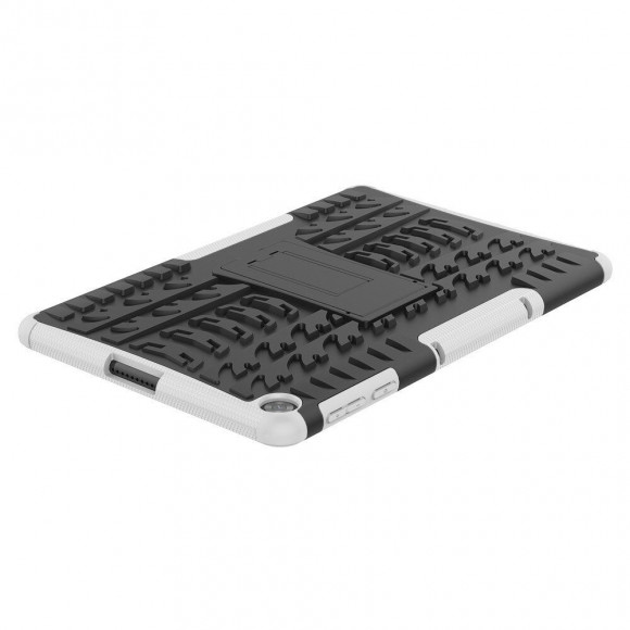 Чехол Hybrid Armor для Huawei MatePad T10 / T10s / C5e / C3 / Honor Pad X8 / X8 Lite / X6 (черный + белый)
