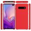 Силиконовый чехол Mobile Shell для Samsung Galaxy S10+ (Plus) (красный)