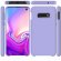Силиконовый чехол Mobile Shell для Samsung Galaxy S10 (фиолетовый)