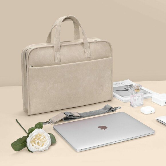 Сумка New Style TAIKESEN для ноутбука и Macbook 13,6 дюйма (бежевый) Сумка New Style TAIKESEN для ноутбука и Macbook 13,6 дюйма (бежевый)